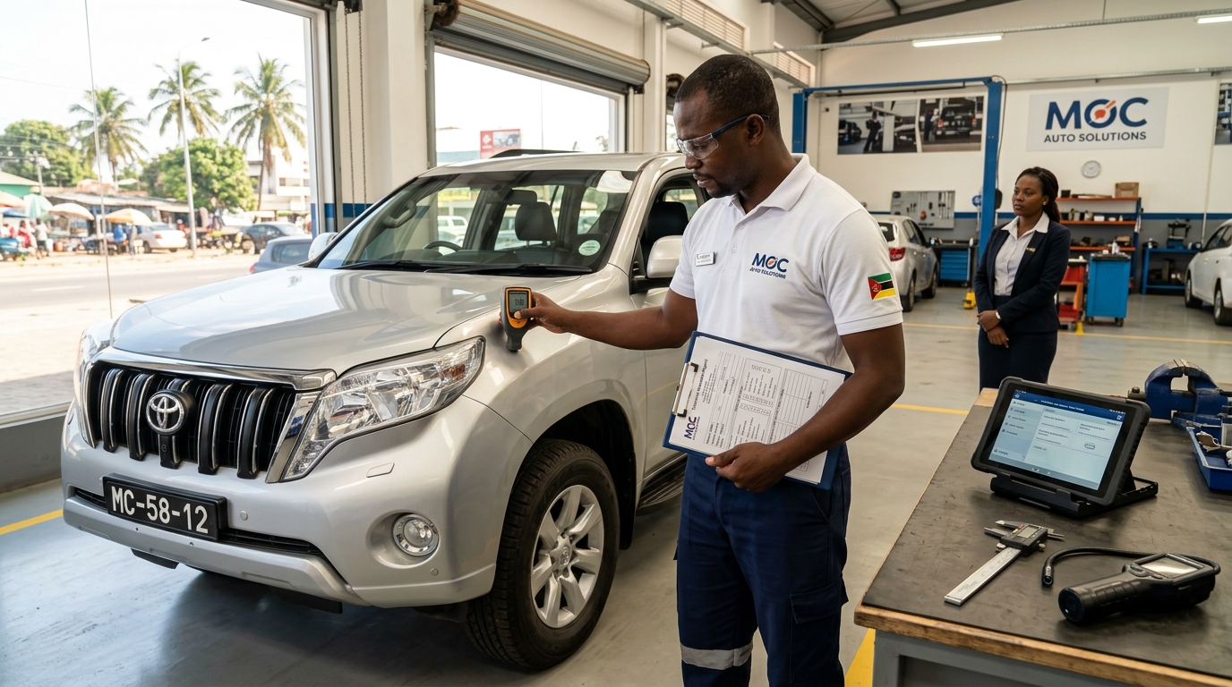 Avaliação Técnica Automóvel em Moçambique: O Valor que Está por Descobrir