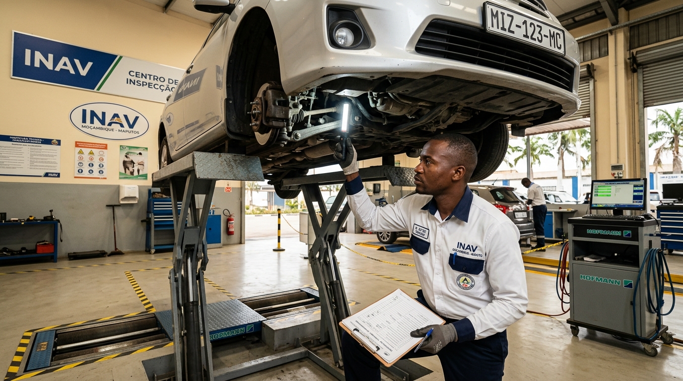 Controlo Técnico Automóvel em Moçambique: Entre a Norma e a Realidade
