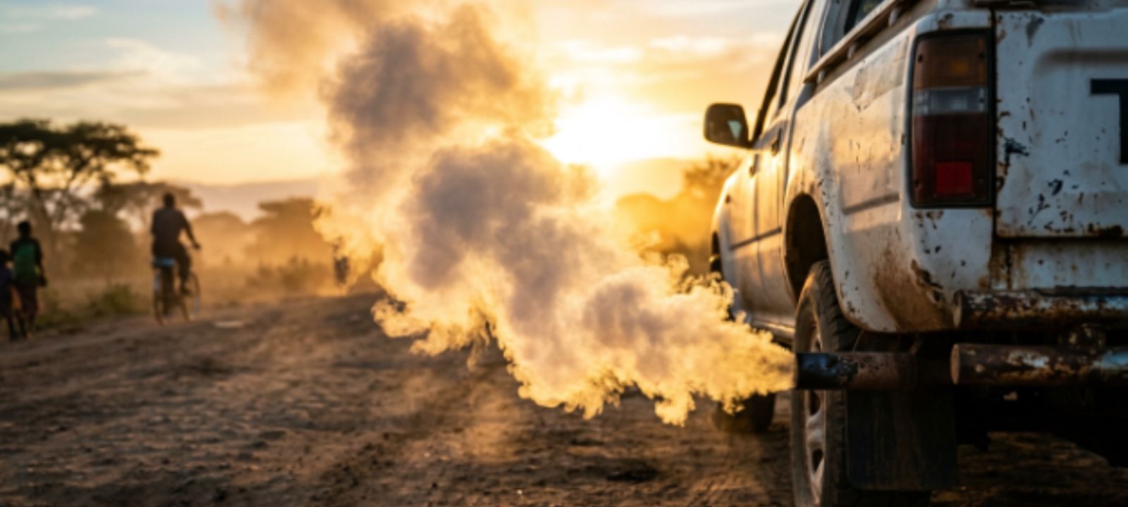 Fumaça Branca no Motor Diesel: O Que Está a Acontecer Dentro do Seu Veículo em Moçambique