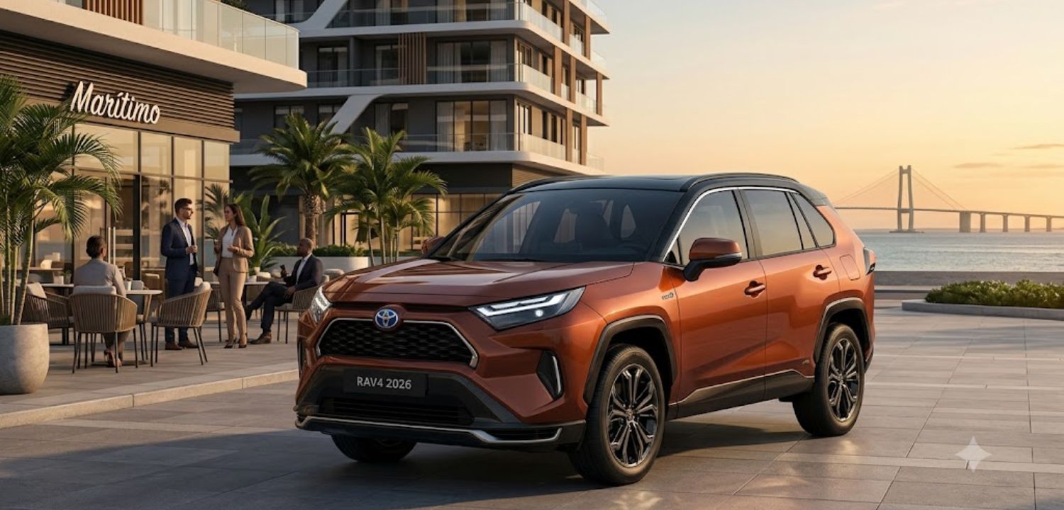 Revolução Híbrida: O Novo Toyota RAV4 Chega com Design Futurista e Tecnologia de Ponta