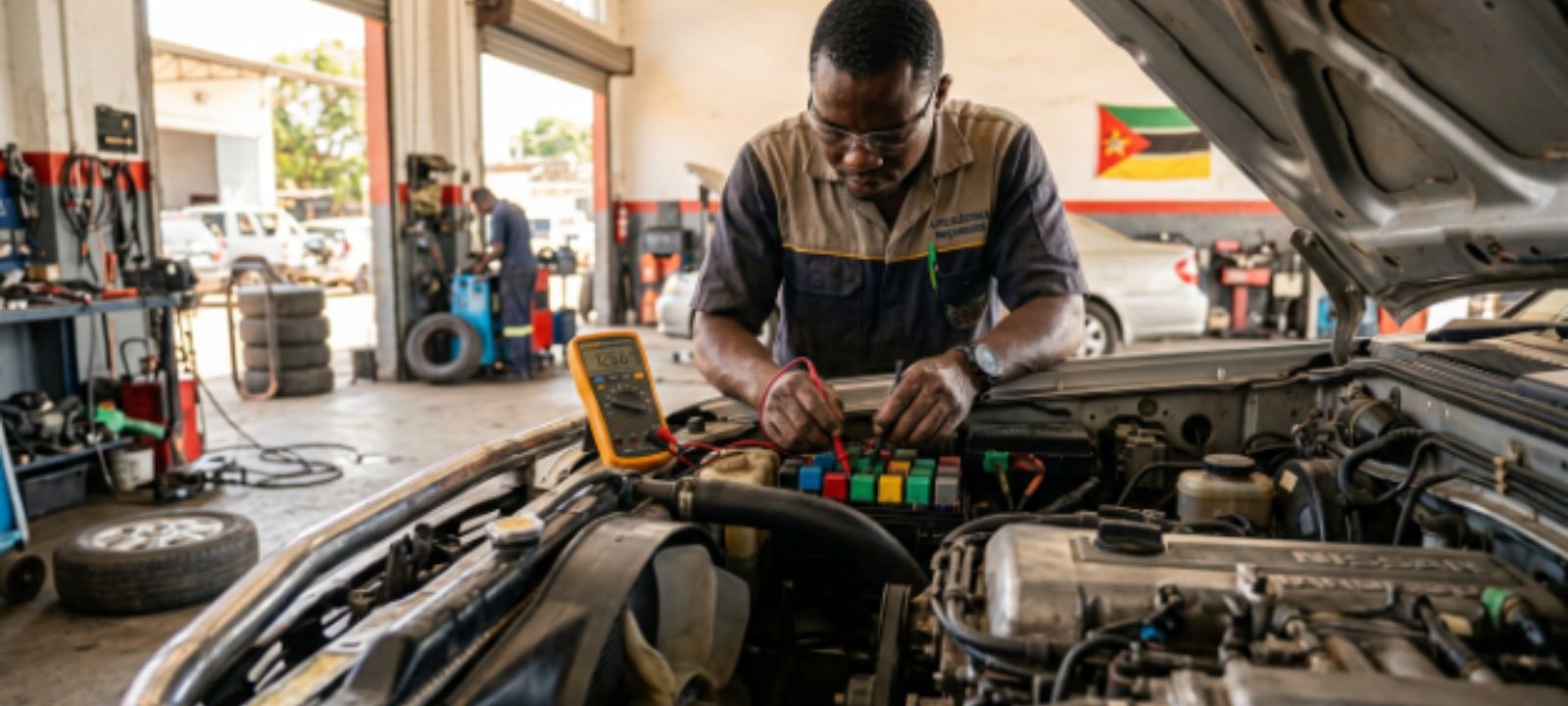 A Ventoinha do Carro Não Liga? O Perigo do Sobreaquecimento no Trânsito de Moçambique