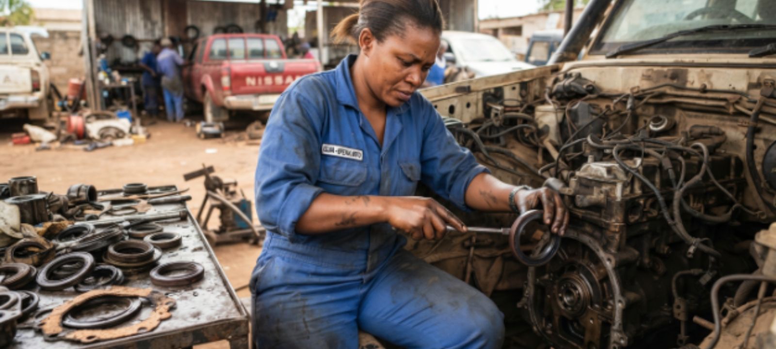 Retentores e Juntas de Vedação: Os Guardiões Invisíveis do Óleo que Protegem o Seu Motor em Moçambique