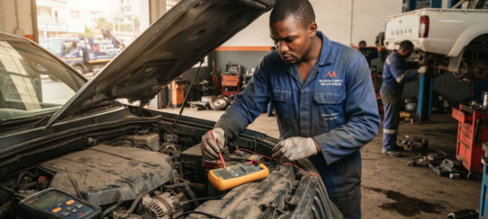 Oficina Mecânica: Auto Eletricista e Mecânica Urgente em Moçambique