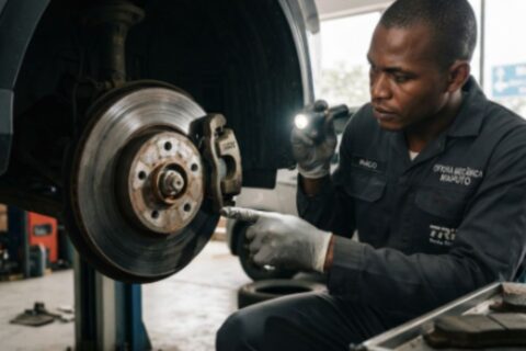 Carro a Travar Mal em Moçambique? Os Sinais de Alerta no Sistema de Travagem