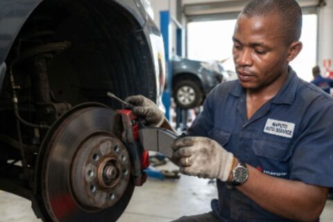 Problemas no Sistema de Travagem em Moçambique